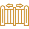 Legacy Fence Steel Fencing Icon Image